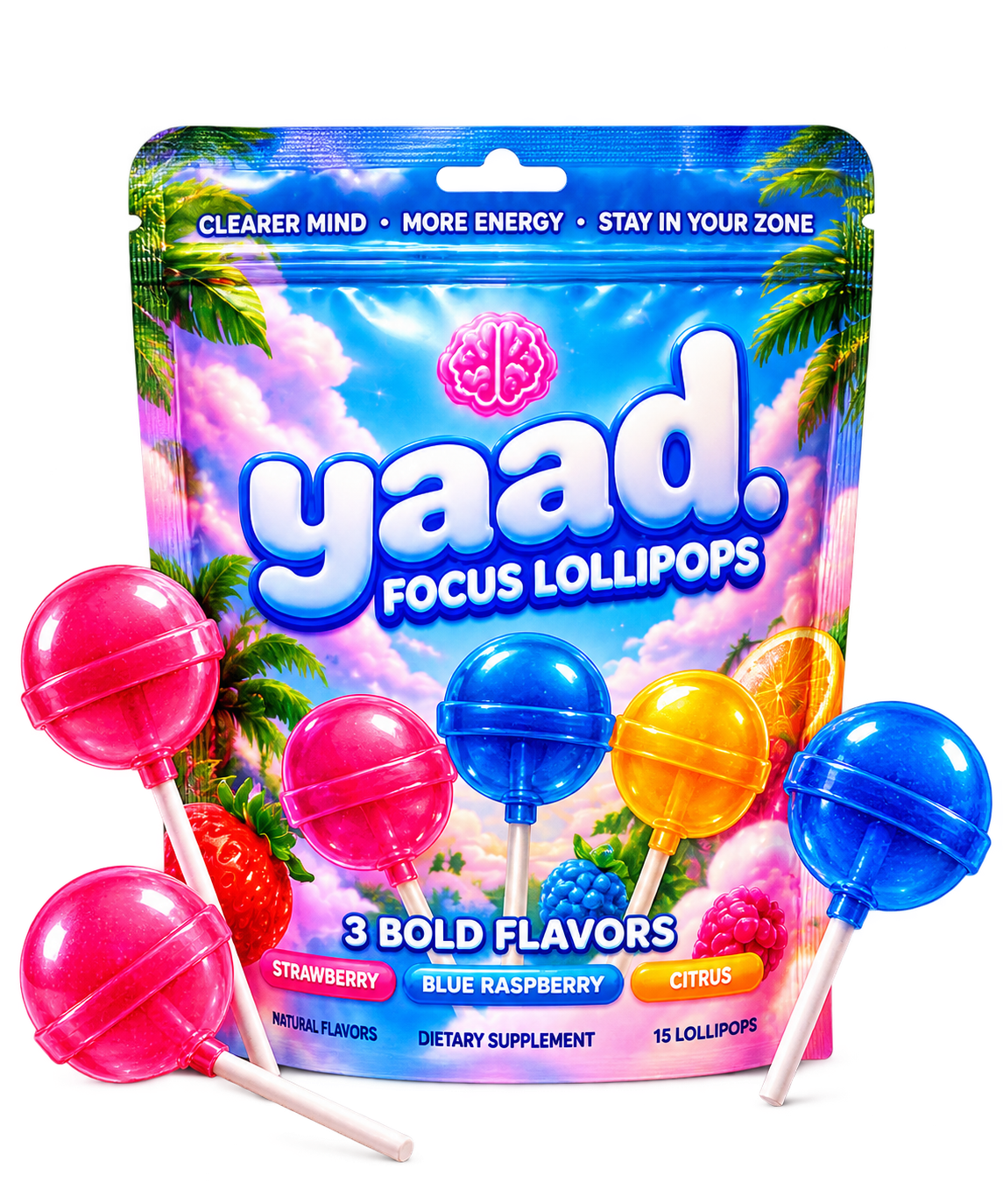 YAAD FOCUS LOLLIPOPS